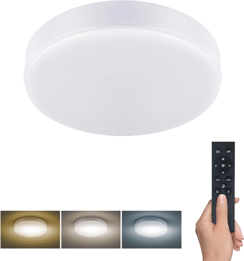 Solight led svítidlo Lecce s dálkovým ovladačem 36 W 30 cm bílé