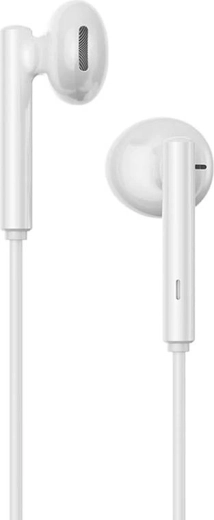 Kabelová sluchátka do uší Joyroom s USB‑C (bílá)