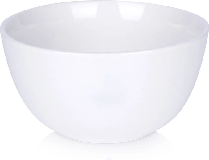 Bílá porcelánová miska 16 cm 950 ml