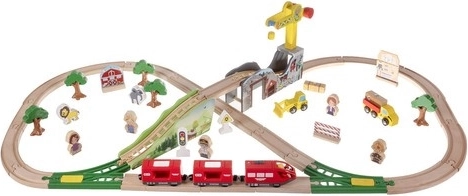 Velký set 57 prvků pro kreativní stavění