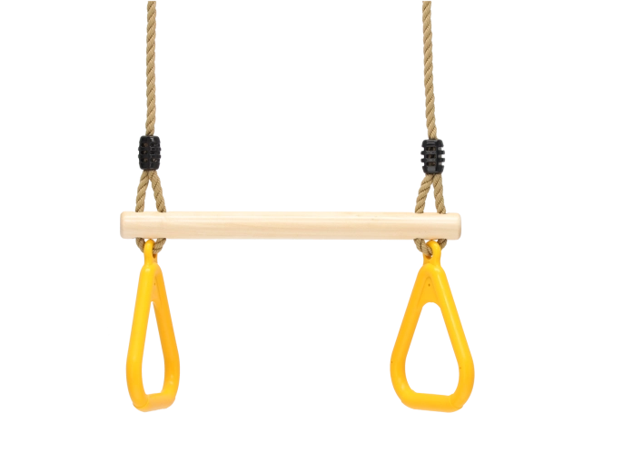 Pevná dřevěná hrazda