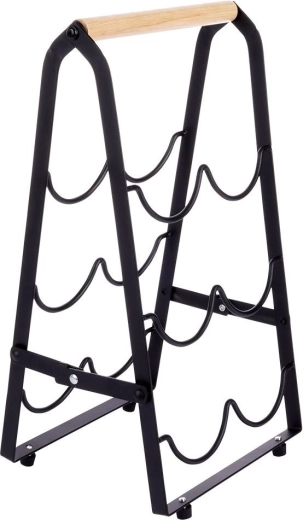 Stabilní kovová konstrukce s protiskluzovými nožkami