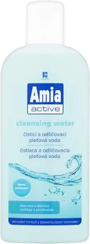 Amia Active čisticí a odličovací pleťová voda 200 ml