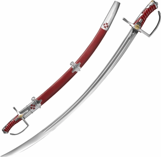 Cold Steel Polish Saber – sběratelská šavle s koženým pouzdrem