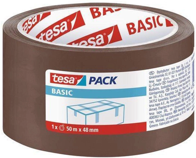 Balicí páska 48 mm × 50 m hnědá Tesa