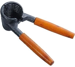 Louskáček na ořechy s dřevěnými rukojeťmi 16,5/18 cm