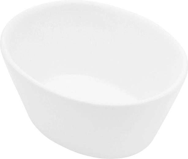 Porcelánová oválná mistička 10 cm 100 ml krémová