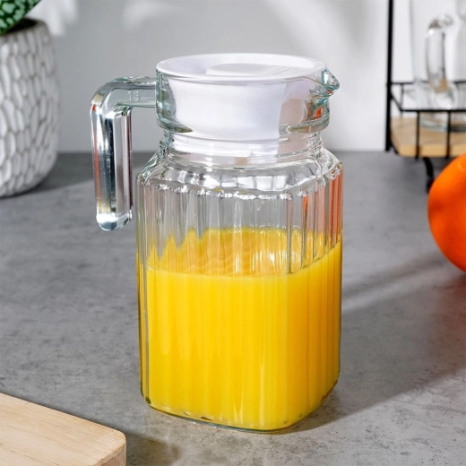 Odolné čiré sklo s rýhováním