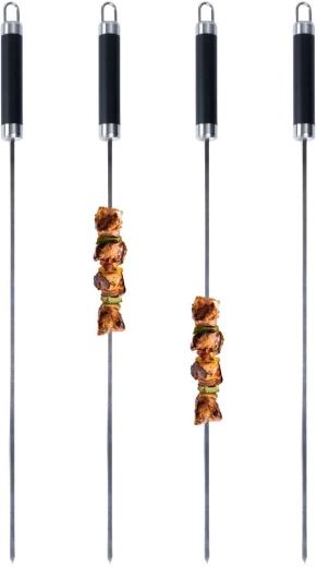 Ocelové jehly na špízy BBQ 47 cm 4 ks