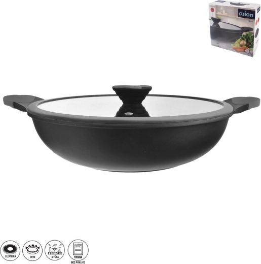 Kastrol Gali 5 l se skleněnou poklicí