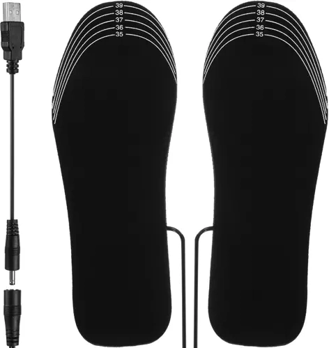 Vyhřívané Vložky do Bot na USB Velikost 35-40
