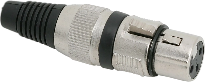Třípólová XLR zásuvka