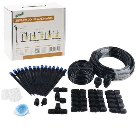 Sada kapkové závlahy s 15 kapkovači