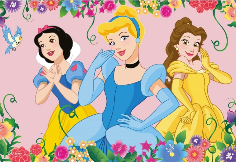 Dětské puzzle disney princezny 48 dílků