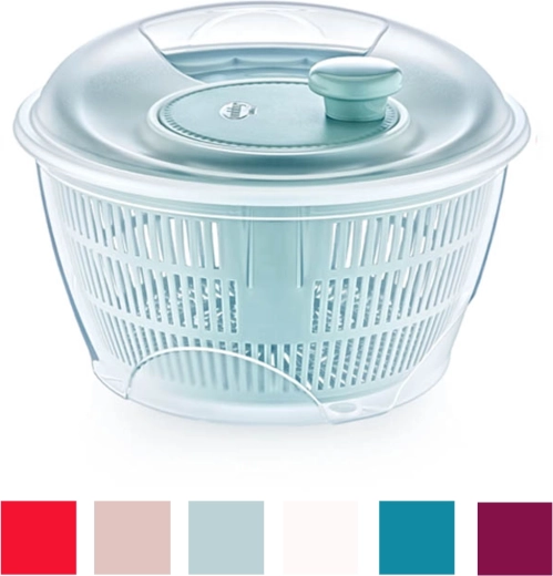 Odstředivka na salát 5 l šedo‑modrá