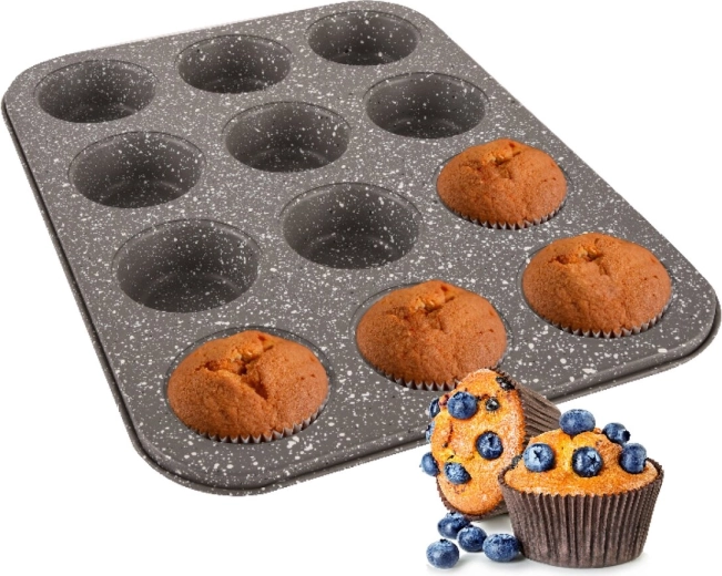 12 muffinů v jedné formě