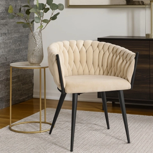 Sametově hebké pohodlí v béžové