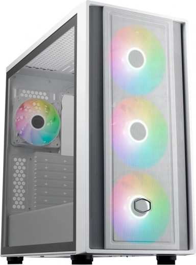 Počítačová skříň Cooler Master MasterBox 600 bílá