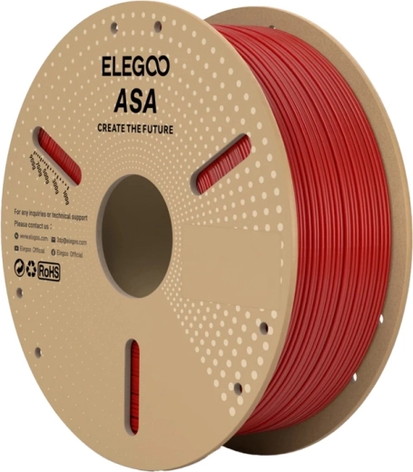 ELEGOO ASA filament – Červená
