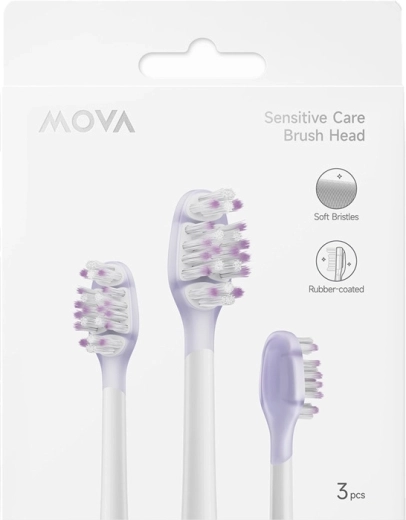 Náhradní hlavice MovA pro elektrický kartáček Fresh 20 a Sensus Fresh 10 (3 ks)
