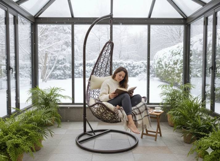 Stabilní samostatný stojan a jemné houpání