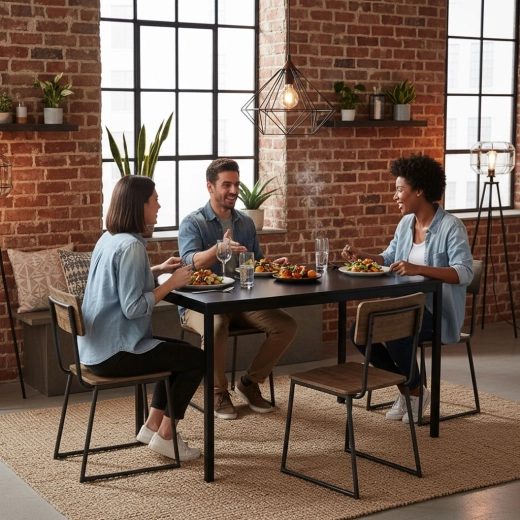 Pohodlný prostor pro 4–5 osob