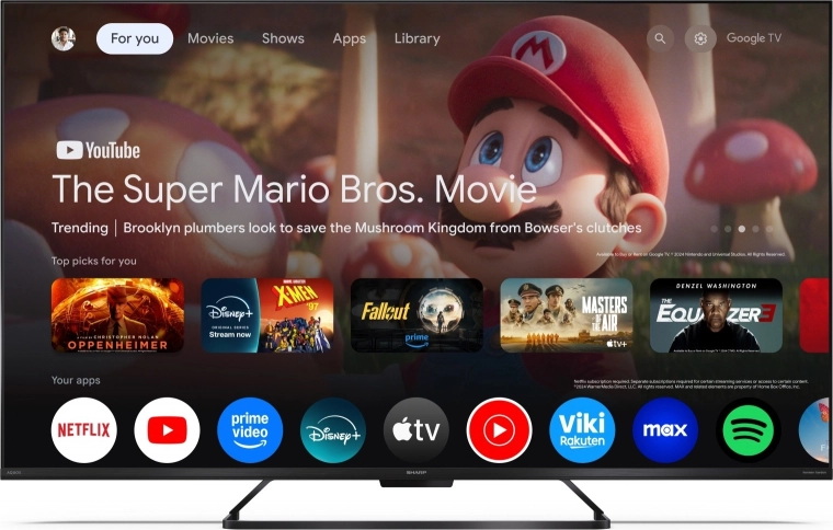 QLED televize 50"