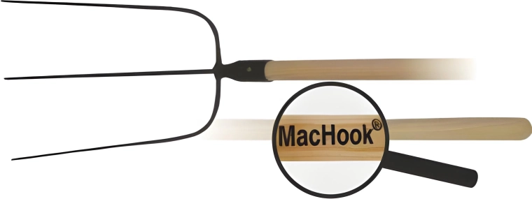 Vidle se 3 hroty s dřevěnou násadou 130 cm