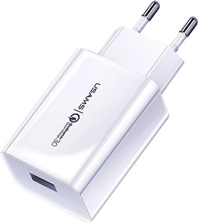 Nabíječka do sítě USAMS T22 1xUSB 18W QC 3.0 Rychlé nabíjení