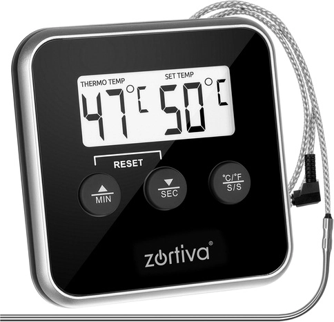 Teplotní alarm a časovač