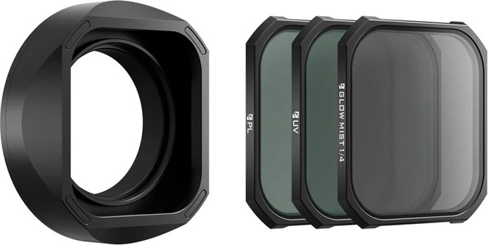 Sluneční clona s magnetickými filtry pro FUJI XF 23 mm F2.8 (černá) – Freewell