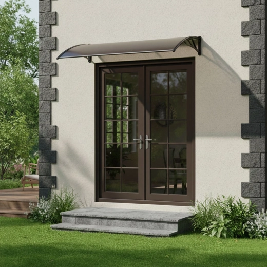 Elegantní ochrana vstupu před deštěm i sluncem