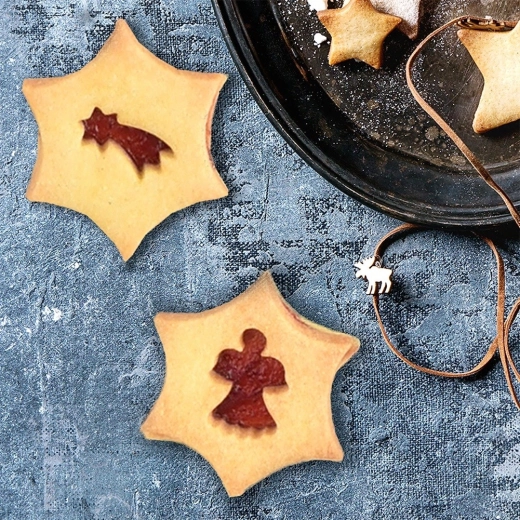 Krásné sváteční cukroví