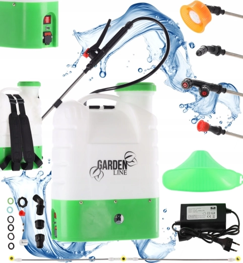 Bohatá výbava trysek a příslušenství