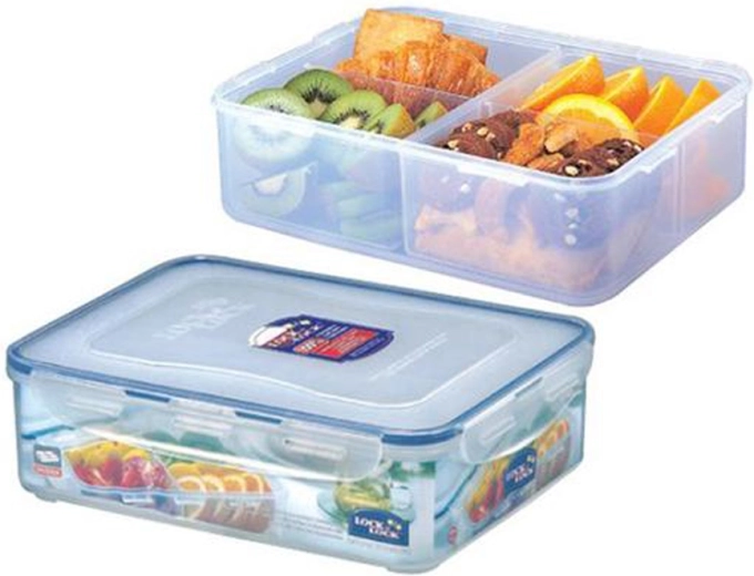 Dóza na potraviny s 4 přihrádkami 3,9 l LOCK