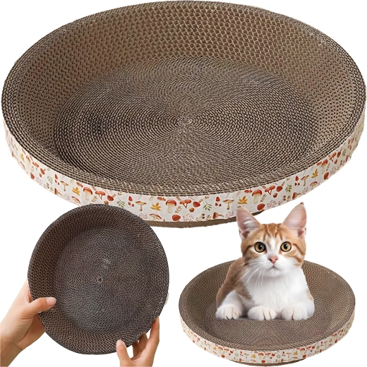 Dvě funkce v jednom: škrabadlo i pelíšek