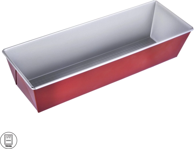 Kovová forma na biskupský chlebíček 35 × 11 cm