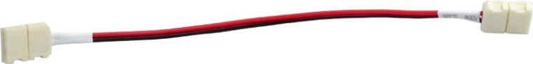 Solight propojovací kabel pro jednobarevné LED pásky 8 mm, zacvakávací konektory, 15 cm - 1 kus