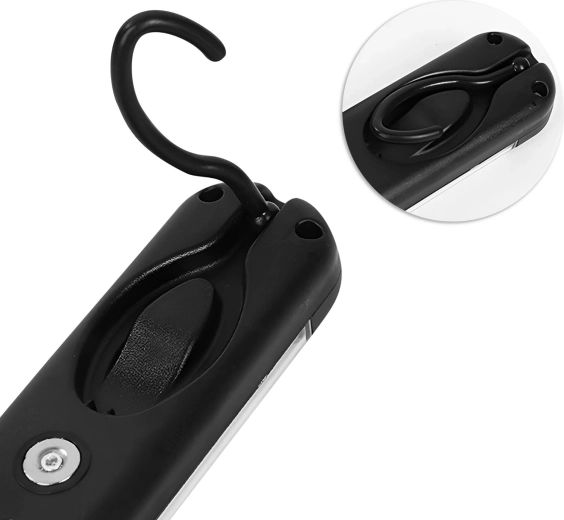 Magnet a otočný hák 360° pro pohodlné uchycení