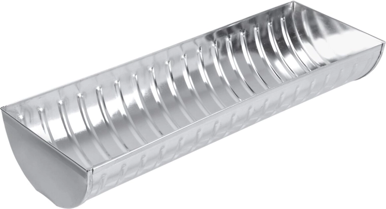 Pocínovaná forma na srnčí hřbet 30 × 10 cm