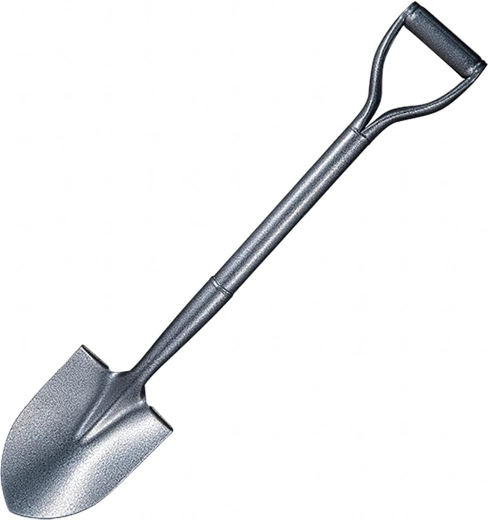 Kovový zahradní rýč s kovovou násadou 100 cm, extra pevný