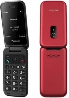 Mobilní telefon Panasonic KX-TF600 4G červený