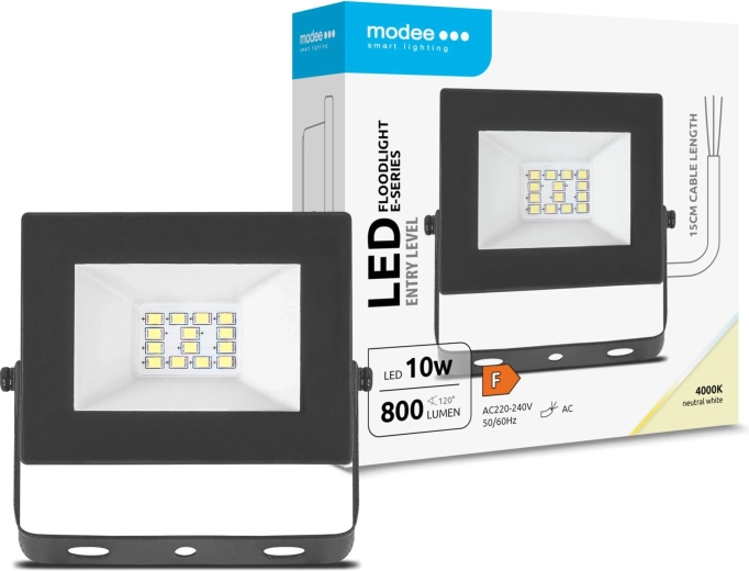 LED reflektor Modee E‑Series Slim 10 W, 800 lm, 120°, neutrální bílá 4000 K
