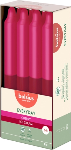 Vonná kónická svíčka Cherry Ice Cream - 1 kus
