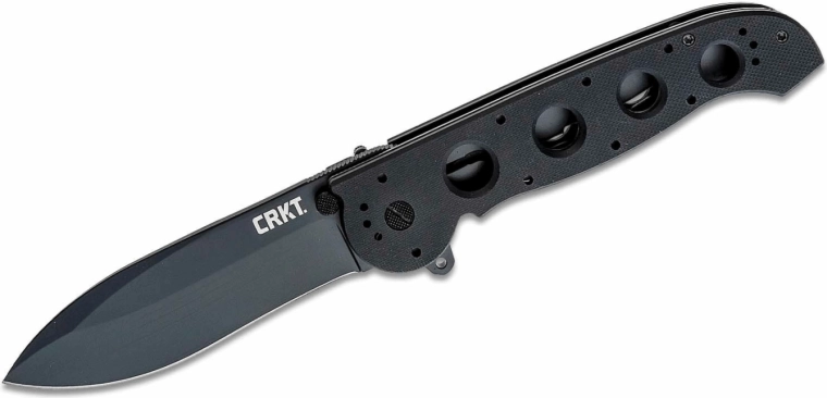 CRKT M21-04G černý taktický zavírací nůž 9,8 cm, G10