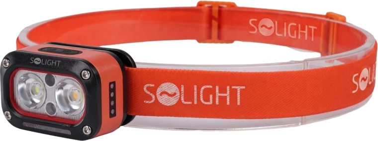 Solight nabíjecí LED čelovka 250 lm s infra senzorem (teplé i studené světlo)
