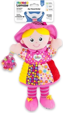 Lamaze závěsná plyšová panenka Moje kamarádka Emily