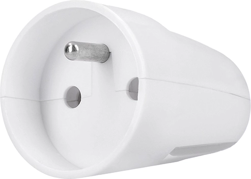 Solight přímá vidlice (zástrčka) IP20 bílá - 1 kus