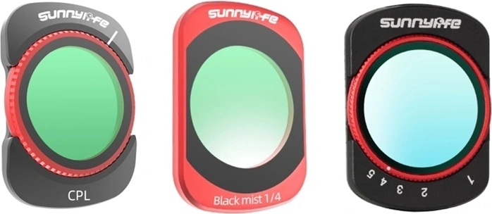 Sada filtrů Sunnylife pro Osmo Pocket 4/3 (black mist 1/4, VND, CPL) - 1 kus