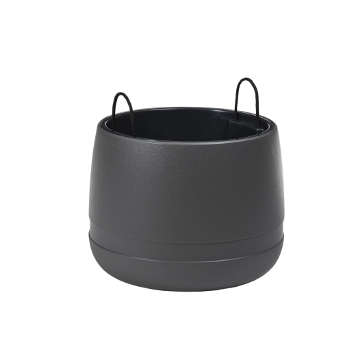 Květináč Koma mísa 48 cm antracit